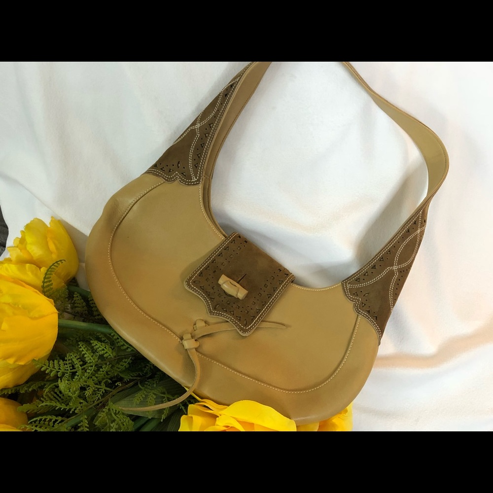 Loewe Lambskin Leather Shoulder Bag